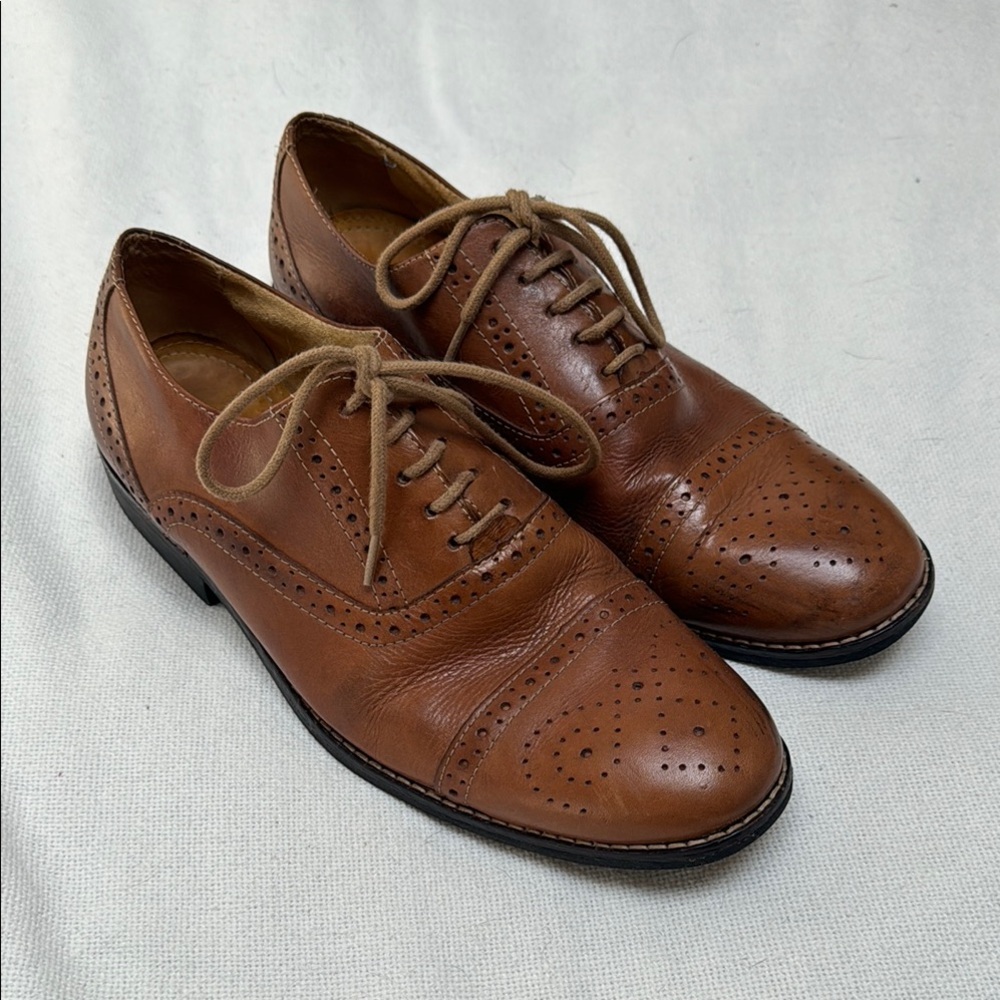 Sandro Brown Leather Men's Brogues